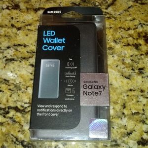 1121 Samsung Galaxy Note 7 LED Wallet Cover